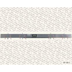   BF-08-C Proel  lighting bar with wiring, 150x8x4cm, for 8 lights with harting cn-16-psp and 8 cables