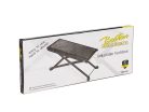 BFS-020 Boston  footstool, adjustable, metal, black