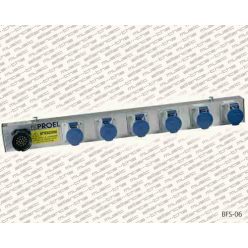   BFS-06 Proel  lighting bar with wiring, 75x8x4cm, for 6 lights with sox-19-mp and 4 sdc-840