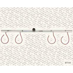   BFT-04 Proel  lighting bar with wiring, 150x7,5cm, for 4 lights with sox-16-mp and 4 cables