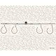 BFT-04 Proel  lighting bar with wiring, 150x7,5cm, for 4 lights with sox-16-mp and 4 cables
