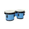 BG-402-BU Hayman  bongo, hardwood, 6,8"+7,8", rawhide skins, black hardware, blue