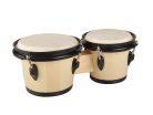 BG-402-NT Hayman  bongo, hardwood, 6,8"+7,8", rawhide skins, chrome hardware, natural light & dark