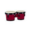 BG-402-RD Hayman  bongo, hardwood, 6,8"+7,8", rawhide skins, black hardware, red