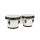 BG-402-WH Hayman  bongo, hardwood, 6,8"+7,8", rawhide skins, black hardware, white