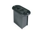 BH-2000 Boston  battery holder, vertical type, without screws and connector, for 9V block battery