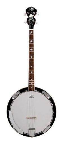 BJ404 SX  4 string banjo, natural satin, with bag