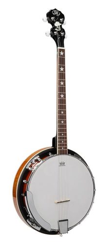 BJ454VS SX  4 string banjo, vintage sunburst glossy, with bag