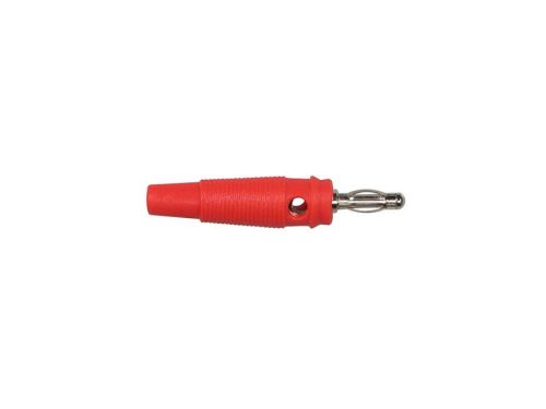 BN-060-RD Boston  banana plug, 1-pole, pvc red