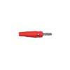 BN-060-RD Boston  banana plug, 1-pole, pvc red