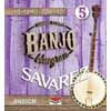 BN80CM Savarez  string set 5-string banjo, bluegrass, custom medium, 010-011-013-022W-010