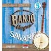 BN80M Savarez  string set 5-string banjo, bluegrass, medium, 010-012-014-022W-010