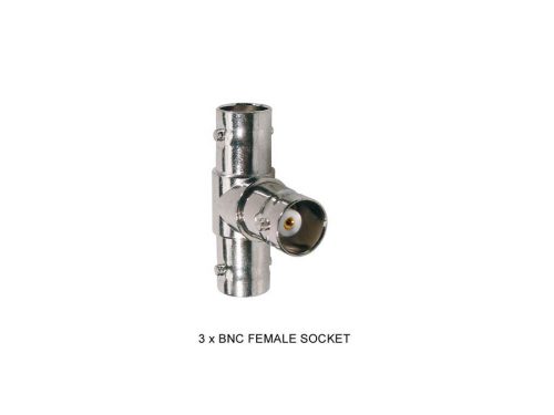 BNC-59-FFF Proel  bnc adapter, 3 x female rg-59