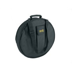   BOB-18 Boston  bodhran gig bag, black cordura, 10 mm. padded, with strap and accessory pocket, 18"