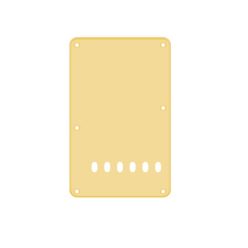   BP-113-C Boston  back plate, string spacing 11,2mm, 1 ply, standard Stallion, 86x138mm, cream