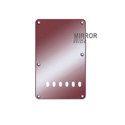   BP-213-MR Boston  back plate, string spacing 11,2mm, 2 ply, standard Stallion, 86x138mm, mirror red