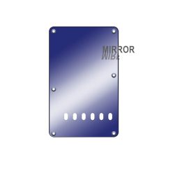   BP-213-MU Boston  back plate, string spacing 11,2mm, 2 ply, standard Stallion, 86x138mm, mirror blue