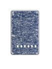 BP-213-POB Boston  back plate, string spacing 11,2mm, 2 ply, standard Stallion, 86x138mm, pearl ocean blue