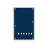 BP-213-SBU Boston  back plate, string spacing 11,2mm, 2 ply, standard Stallion, 86x138mm, sparkling blue