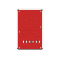   BP-213-SRD Boston  back plate, string spacing 11,2mm, 2 ply, standard Stallion, 86x138mm, sparkling red