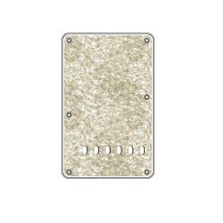   BP-413-PW Boston  back plate, string spacing 11,2mm, 4 ply, standard Stallion, 86x138mm, pearl white