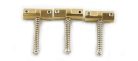 BP2327008 Allparts  Wilkinson® compensated brass saddle set, 3pcs