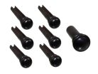 BP2855000ASM Allparts  ebony bridge pins, 6pcs