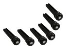 BP28570E0 Allparts  oversized ebony bridge pins, 6pcs