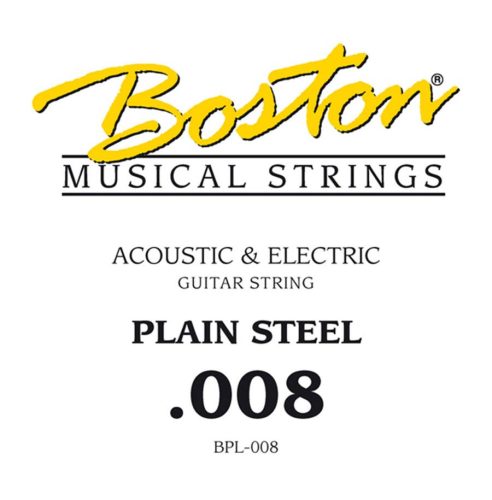 BPL-008 Boston  008 string, plain steel