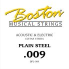 BPL-009 Boston  009 string, plain steel