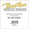 BPL-010 Boston  010 string, plain steel