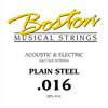 BPL-016 Boston  016 string, plain steel