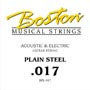 BPL-017 Boston  017 string, plain steel