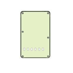   BPL313-M Boston  back plate, string spacing 11,2mm, 3 ply, standard Stallion, 86x138mm, lefthanded, mint