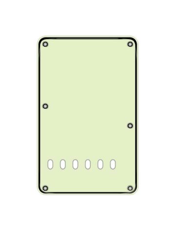 BPL313-M Boston  back plate, string spacing 11,2mm, 3 ply, standard Stallion, 86x138mm, lefthanded, mint