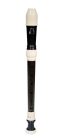 BREC-30-D Boston  soprano recorder, key: C, ABS, brown-ivory, German system