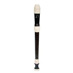   BREC-30-D Boston  soprano recorder, key: C, ABS, brown-ivory, German system