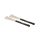 BRH-5-WN Hayman  brushes, black rubber handle, retractable, white nylon bristles