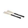 BRH-5-WN Hayman  brushes, black rubber handle, retractable, white nylon bristles