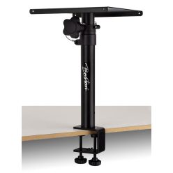   BS-047-BK Boston  speaker desk stand (clamp mount), for monitors, adjustable heights 25-40cm