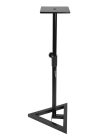 BS-050-BK Boston  speaker stand, for monitors, adjustable heights, 83-91-99-107-115cm