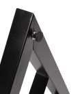 BS-050-BK Boston  speaker stand, for monitors, adjustable heights, 83-91-99-107-115cm