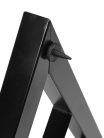 BS-050-BK Boston  speaker stand, for monitors, adjustable heights, 83-91-99-107-115cm