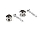 BSLB-10-CH Boston  straplock button with screws, 2 pcs, chrome