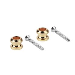 BSLB-10-GD Boston  straplock button with screws, 2 pcs, gold