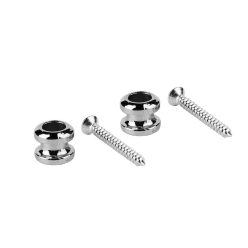   BSLB-10-NI Boston  straplock button with screws, 2 pcs, nickel