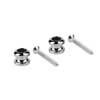 BSLB-10-NI Boston  straplock button with screws, 2 pcs, nickel