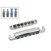 BT-168-C Boston  bridge and tailpiece set, 12-string, with studs, 12" radius, stringspacing 54,7 mm, chrome