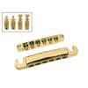 BT-168-G Boston  bridge and tailpiece set, 12-string, with studs, 12" radius, stringspacing 54,7mm, goldplated