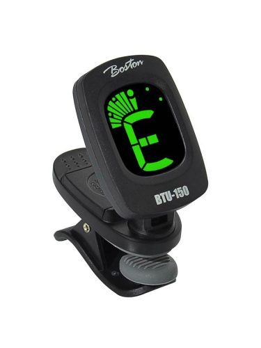 BTU-150 Boston  chromatic clip tuner, with multi color display, auto power on/off